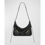Givenchy Väskor Givenchy Womens Black Voyou Mini Leather Shoulder bag