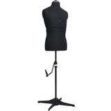 Kameraväskor vidaXL Adjustable Dress Form Male Black Size 37-45