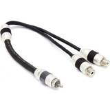 Stinger Kablar Stinger 2-Channel 8000 Audiophile Grade RCA Y-Adapter Interconnect Cable
