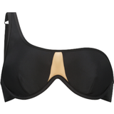 Dam - Mesh Badkläder Hunkemöller Belize Non-Padded Underwired Bikini Top - Black