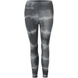 Transparent Byxor & Shorts Nike Dri-FIT One Luxe Printed Leggings Black/White/Clear