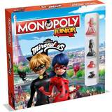 Monopol spel Winning Moves Monopol Junior Miraculous With Lady Bug, Cat Noir, Kwamis von Miraculous och många andra åldrar 5 tyska