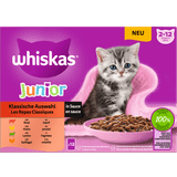 Whiskas Katter - Våtfoder Husdjur Whiskas Junior portionspåse 12 85 urval