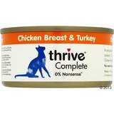 Thrive Katter Husdjur Thrive Complete 6 Kycklingbröst & kalkon