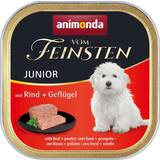 Animonda Vom Feinsten Hundar Husdjur animonda Vom Feinsten Gourmetpaket: 24 Junior spannmålsfritt: Nötkött fågel