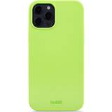 Holdit Apple iPhone 12 Pro Bumperskal Holdit Silicone Case iPhone 12/12Pro Mobilskal Acid Green