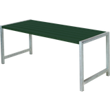 Gröna Bänkbord Utemöbler Plus Trädgårdsbord trä/stål 186cm