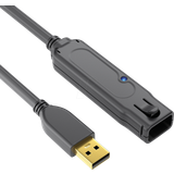 PureLink Svarta - USB-kabel Kablar PureLink USB spänningsförsörjning ingen