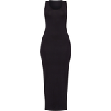 4 - Dam - Långa klänningar PrettyLittleThing Basic Maxi Dress - Black