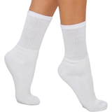 PrettyLittleThing Kläder PrettyLittleThing Basic Sport Socks - White