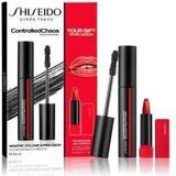 Shiseido Gåvoboxar & Set Shiseido Eye-Make-up Mascara Gift Set Controlled Chaos MascaraInk 1 Black Pulse TechnoSatin Gel Mini Lipstick 416 Red Shift 1 Stk