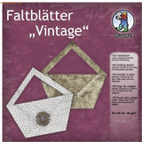 Kontorsmaterial Ursus Ludwig Bähr Faltblätter Vintage 80g/qm 20x20cm