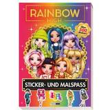 Panini Plastleksaker Kreativitet & Pyssel Panini Rainbow High: Sticker- und Malspaß