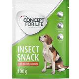 Concept for Life Husdjur Concept for Life Insect Snack med sötpotatis Ekonomipack: 3
