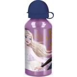 Svarta Vattenflaskor Disney Frozen Aluminiumflaska 400 ml Lila