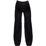 PrettyLittleThing Dam - Kostymbyxor PrettyLittleThing Woven Double Belt Loop Suit Trousers - Black