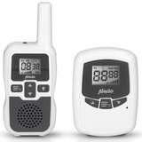 Alecto Videoövervakning Barnsäkerhet Alecto Babyphone DBX-80 Baby Monitor, Vit, Grå