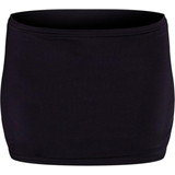 PrettyLittleThing Low Rise Slinky Micro Mini Skirt - Black