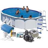 Ovanmark pooler Swim & Fun Oval Pool Package 5x3x1.2m