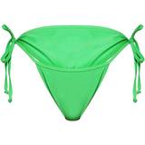 PrettyLittleThing Mix & Match Tie Side Bikini Bottom - Bright Green