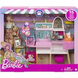 Dockhusmöbler - Modedockor Dockor & Dockhus Barbie Barbie & Pet Boutique Playset with 4 Pets