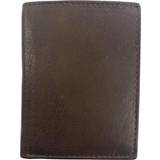 The Monte Vintage Small Leather Wallet - Dark Brown