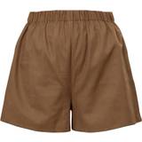 PrettyLittleThing Dam Shorts PrettyLittleThing Woven Elastic Waist Floaty Shorts - Khaki