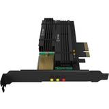 PCIe x4 Kontrollerkort RaidSonic ICY BOX IB-PCI215M2-HSL