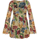 46 - Blommiga - Korta klänningar PrettyLittleThing Underbust Detail Shift Dress - Stone
