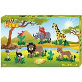 Apor - Djur Kreativitet & Pyssel Hama Beads Midi Giant Gift Box Safari 3041