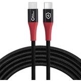 MicroConnect Röda - USB-kabel Kablar MicroConnect Safe Charge USB-C to USB-C Cable