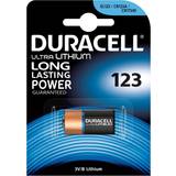 Lithium Batterier & Laddbart Duracell CR123A Ultra Lithium
