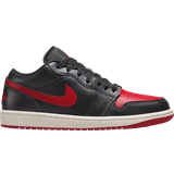 Jordan 1 low Skor Nike Air Jordan 1 Low W - Black/Sail/Gym Red