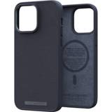 Elements NJORD iPhone 14 Pro Max Leather MagSafe fodral svart