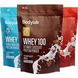 Jordgubbar Proteinpulver Bodylab Whey 100 1 st