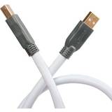 Supra Blåa - USB-kabel Kablar Supra USB 2.0 kabel A-B