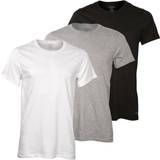 Herr - Vita T-shirts Calvin Klein Classic Fit Crewneck T-shirt 3-pack - Grey/White/Black