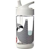 Gråa Vattenflaskor 3 Sprouts Sloth Water Bottle 355ml