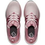 Rosa Golfskor FootJoy Ladies HyperFlex Cleated Shoes Pink/Pink/White