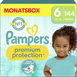 Pampers Sköta & Bada Pampers Premium Protection, Gr. 6 Extra Large, 13kg Monatsbox 1x 144 Windeln