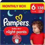 Pampers baby dry pants Pampers Baby Dry Night Pants Size 6 15+kg 138pcs