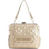 Love Moschino Quilted Crossbody Bag - Gold