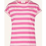 Cartoon Rundhals-Shirt in Rosé/Pink
