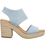 36 ⅓ Sandaletter Toms Majorca Rope Block Heel Sandals Blue