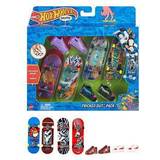 Fingerboard leksaker Mattel GAMES Fingerboard Skate & Schuhe 4er mehrfarbig