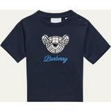 Burberry Barnkläder Burberry Kids Navy Blue t-shirt for boys