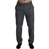 Dolce & Gabbana Men's Cotton Trouser Gray PAN71387 IT50