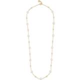 Snö of Sweden Halsband Snö of Sweden Florence Pearl Chain Neck 362 g/white