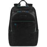 Piquadro Blåa Datorväskor Piquadro Computer Backpack with Padded Ipad/Ipadmini Compartment, Black, One Size