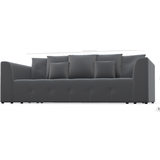Soffor Sweef Grizzly Soffa 250cm 3-sits